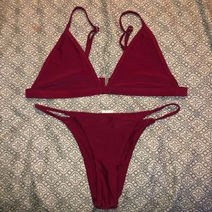 Zaful Thong Bikini